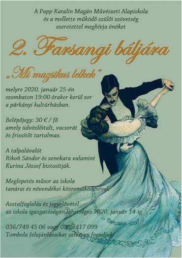 2. „Mi muzsikus” lelkek farsangi bál