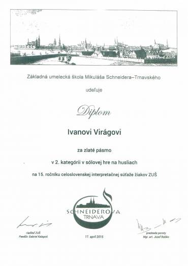 Schneiderova Trnava 2015