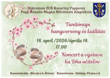 Tanítónapi hangverseny és kiállítás