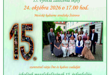 Galakoncert – 15. výročie založenia školy