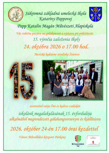 Gálakoncert – megalakulás 15. évfordulójára